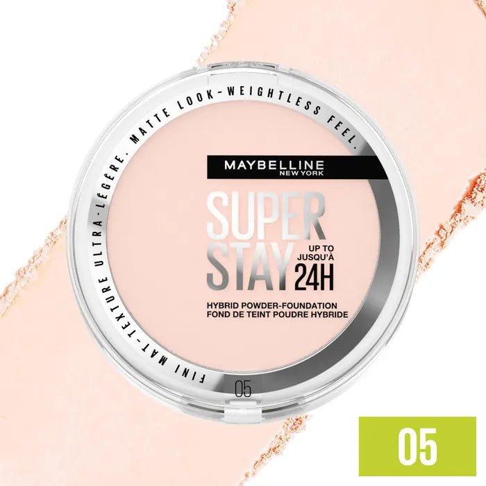 Maybelline New York Superstay 24H Hybride Long - Wear Powder Foundation 9g (0.32 oz) - FrenchBeautyHub