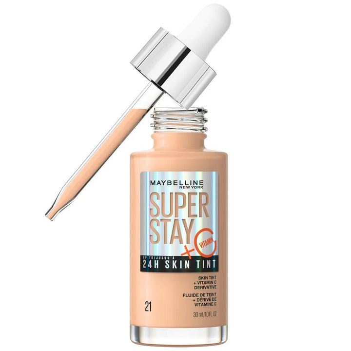 Maybelline New York Superstay 24H Skint Tint Long - Lasting Foundation Fluid 30ml (1.01fl oz) - FrenchBeautyHub
