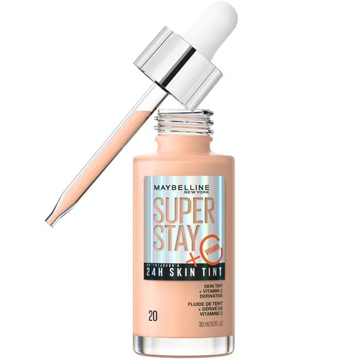 Maybelline New York Superstay 24H Skint Tint Long - Lasting Foundation Fluid 30ml (1.01fl oz) - FrenchBeautyHub