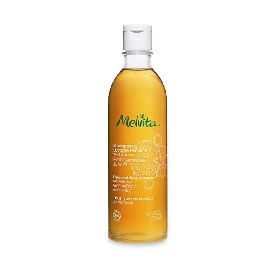 Melvita Bio Frequent Wash Shampoo Sulfate Free Grapefruit And Honey 200ml (6.76fl oz) - FrenchBeautyHub
