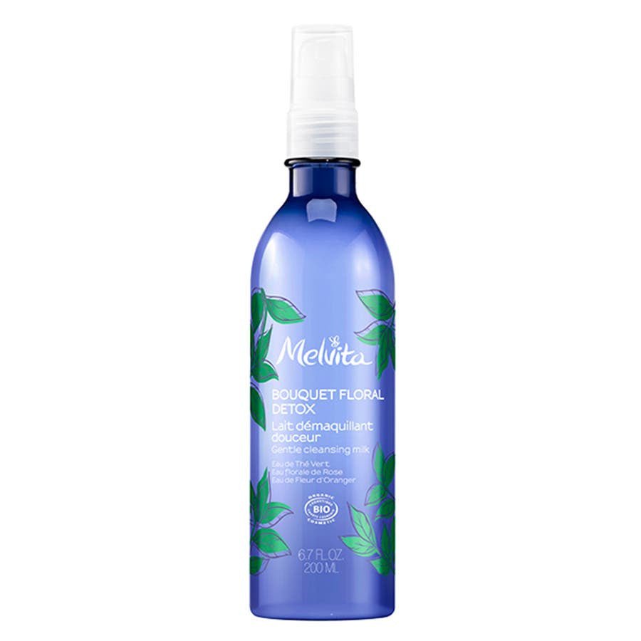 Melvita Floral Bouquet Softening Cleansing Milk 200ml (6.76fl oz) - FrenchBeautyHub