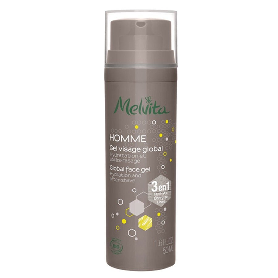 Melvita Organic 3 - in - 1 Moisturizing & After - Shave Gel 50ml (1.69fl oz) - FrenchBeautyHub