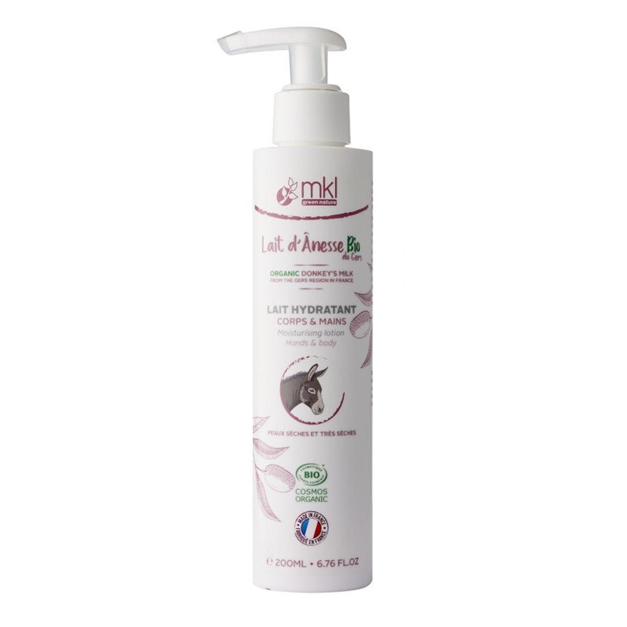 Mkl Hydrating Body & Hands Lait dånesse certified COSMOS ORGANIC 200ml (6.76fl oz) - FrenchBeautyHub