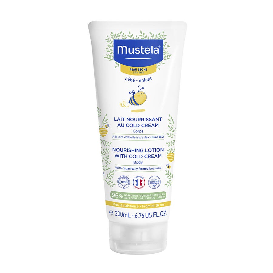 Mustela Nutri Protective Lotion with Cold Cream 200ml (6.76fl oz) - FrenchBeautyHub