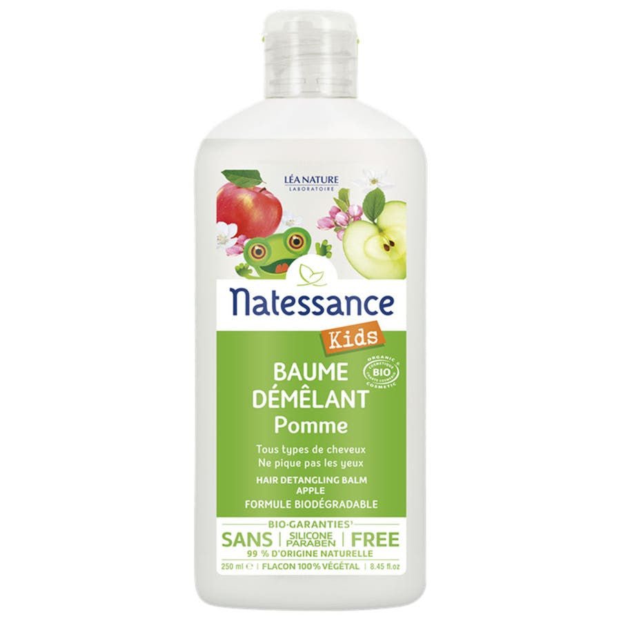 Natessance Kids Organic Apple Peeling Balm 250ml (8.45fl oz) - FrenchBeautyHub