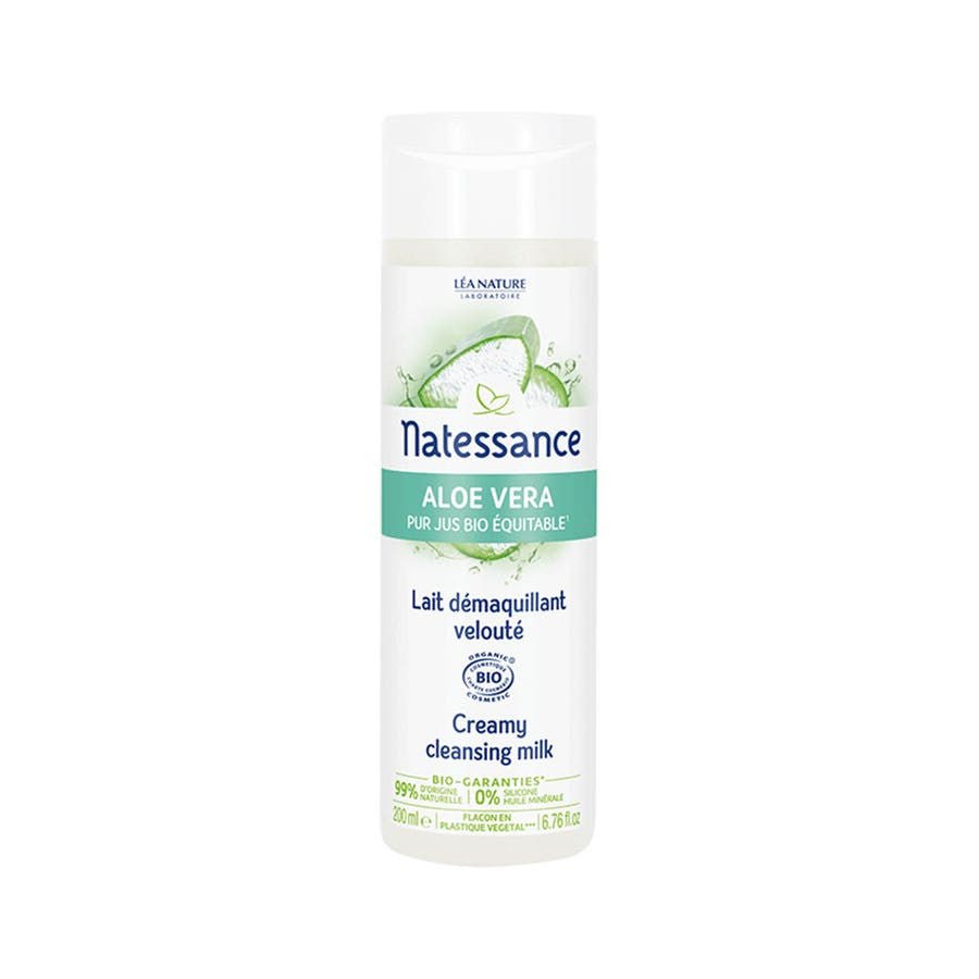 Natessance Organic Velvety Cleansing Milk 200ml (6.76fl oz) - FrenchBeautyHub