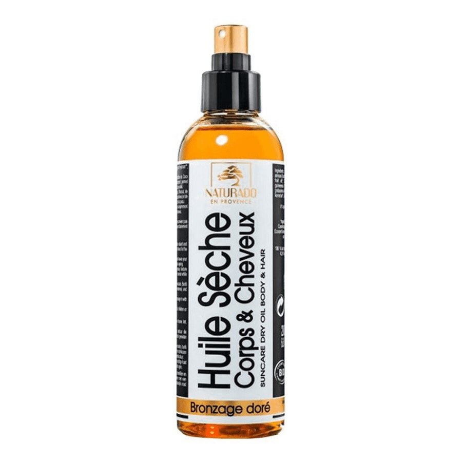 Naturado Organic After - Sun Dry Oil Perfumes Monoi 200ml (6.76fl oz) - FrenchBeautyHub