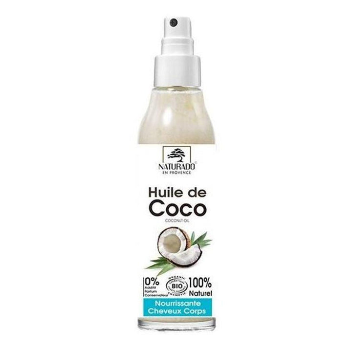 Naturado Pure Organic Coco Oil Spray Body & Hair 150ml (5.07fl oz) - FrenchBeautyHub