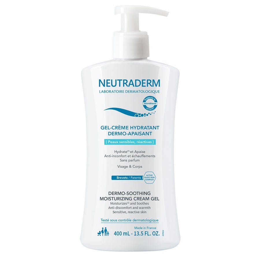 Neutraderm Dermo - Soothing Moisturizing Cream Gel 400ml (13.52fl oz) - FrenchBeautyHub