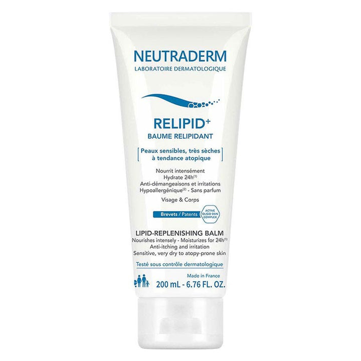 Neutraderm Relipid+ Balm for Sensitive Skin 200ml (6.76 fl oz) - FrenchBeautyHub