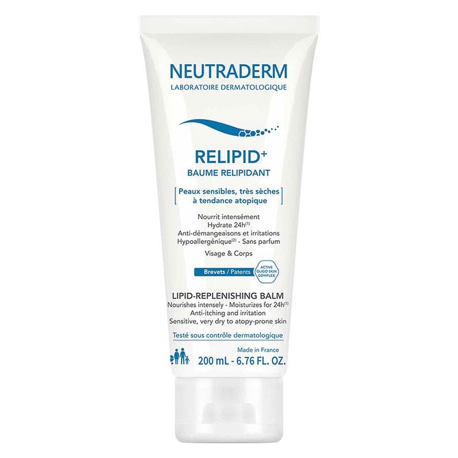 Neutraderm Relipid+ Balm for Sensitive Skin 200ml (6.76 fl oz) - FrenchBeautyHub