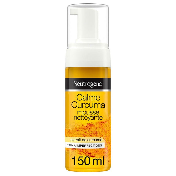 Neutrogena Calme Curcuma Cleansing Foam 150ml (5.07fl oz) - FrenchBeautyHub