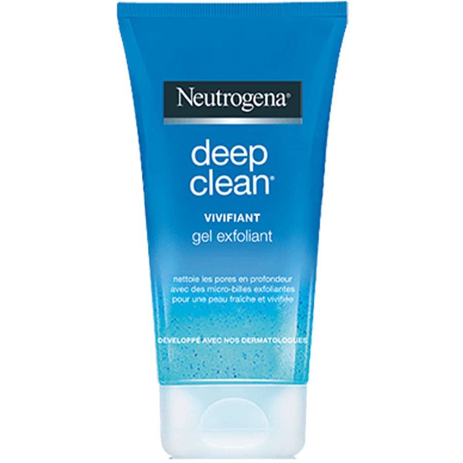 Neutrogena Deep Clean Invigorating Exfoliating Gel 150ml (5.07fl oz) - FrenchBeautyHub
