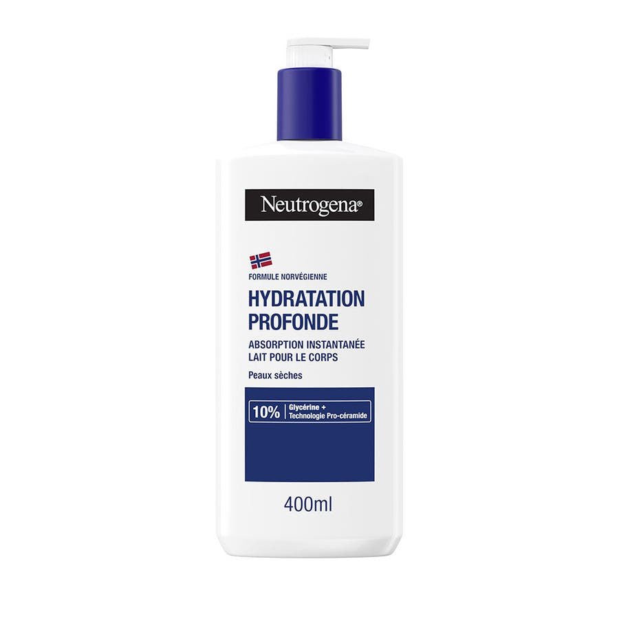 Neutrogena Deep Hydration Body Lotion for Dry Skin 400ml (13.53fl oz) - FrenchBeautyHub