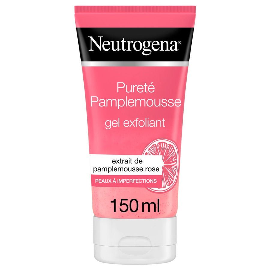 Neutrogena Pink Grapefruit Exfoliating Gel 150ml (1.69fl oz) - FrenchBeautyHub