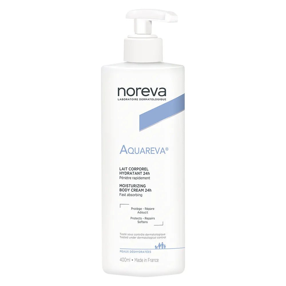 Noreva Aquareva Moisturizing Body Cream 24h - FrenchBeautyHub