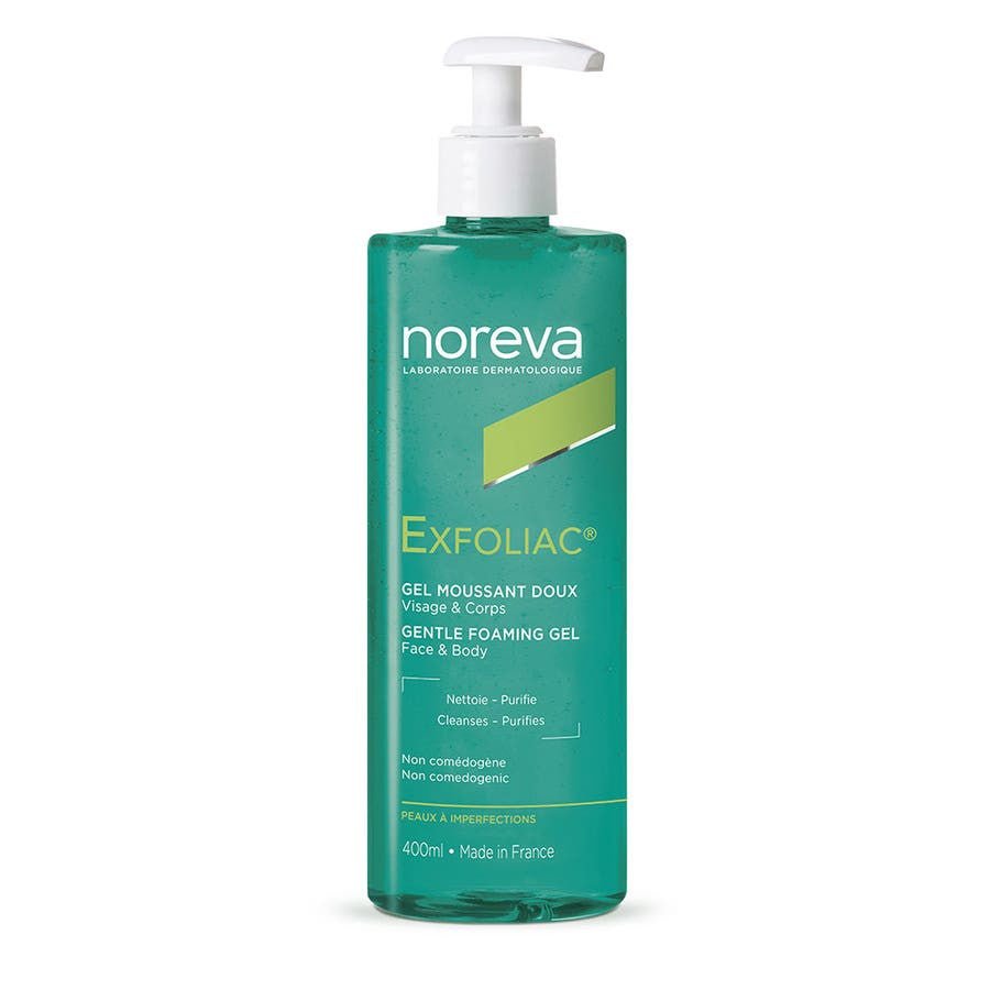 Noreva Exfoliac Foaming Gel Blemish - prone skin 400ml (13.52fl oz) - FrenchBeautyHub