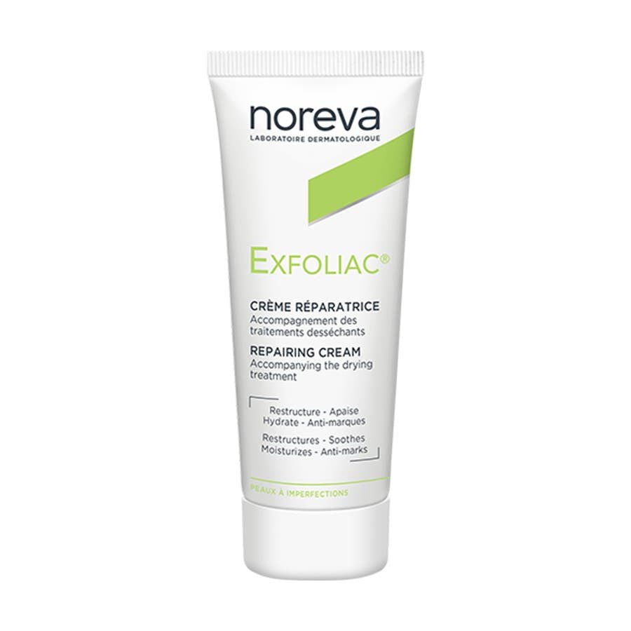 Noreva Exfoliac Repairing Cream 40ml (1.35fl oz) - FrenchBeautyHub