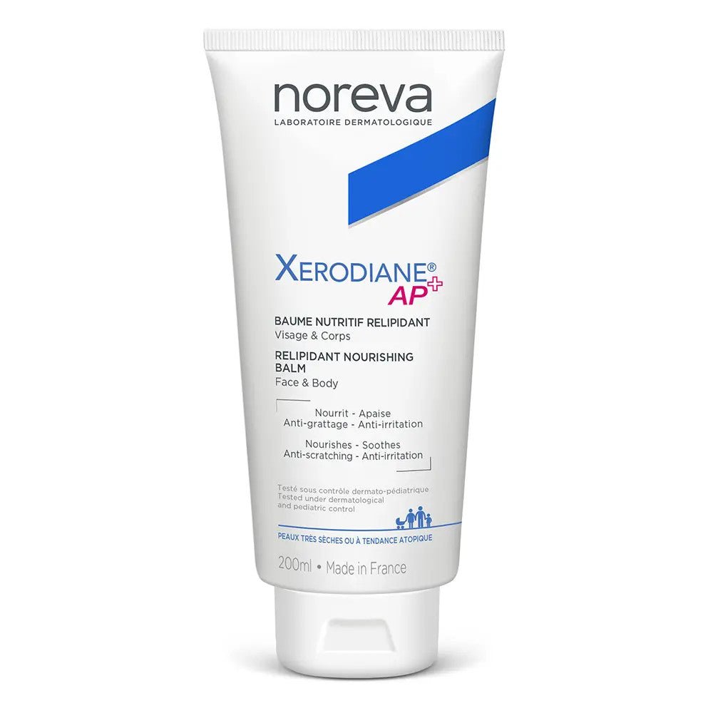 Noreva Xerodiane AP+ 24h Relipidant Balm 400ml + Gentle Superfatted Gel 100ml - FrenchBeautyHub