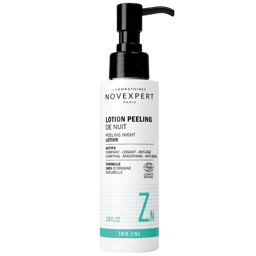 Novexpert Trio - Zinc Peeling Night Lotion 115ml (0.50fl oz) - FrenchBeautyHub