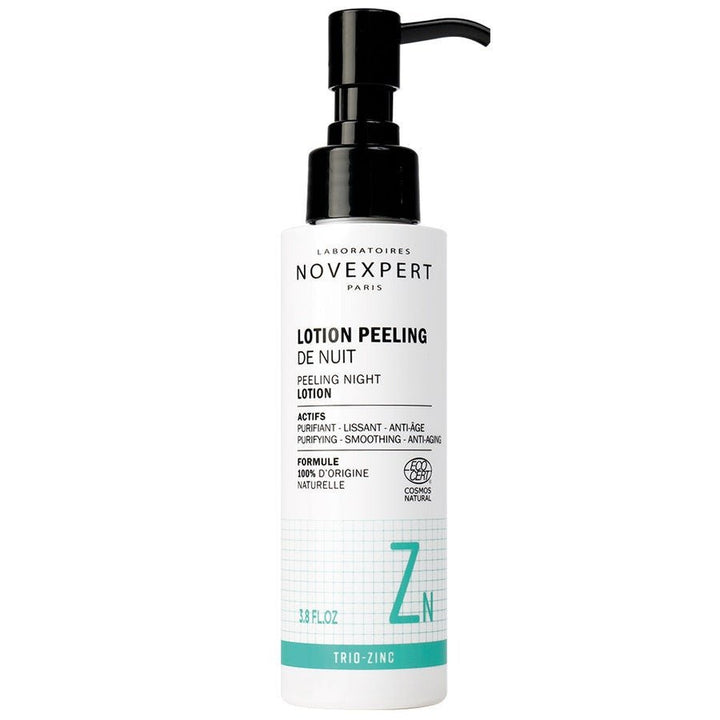 Novexpert Trio - Zinc Peeling Night Lotion 115ml (0.50fl oz) - FrenchBeautyHub