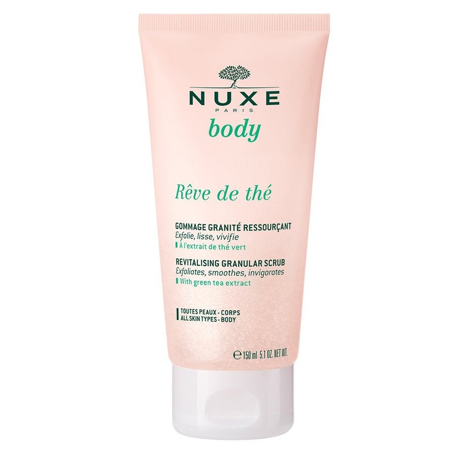NUXE Body Rêve de Thé Revitalizing Granular Scrub 150ml (5.07fl oz) - FrenchBeautyHub