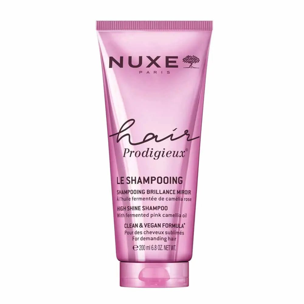 Nuxe Hair Prodigieux Mirror Shine Shampoo + Shine Detangler 200ml + 200ml (6.76fl oz +6.76fl oz) - FrenchBeautyHub