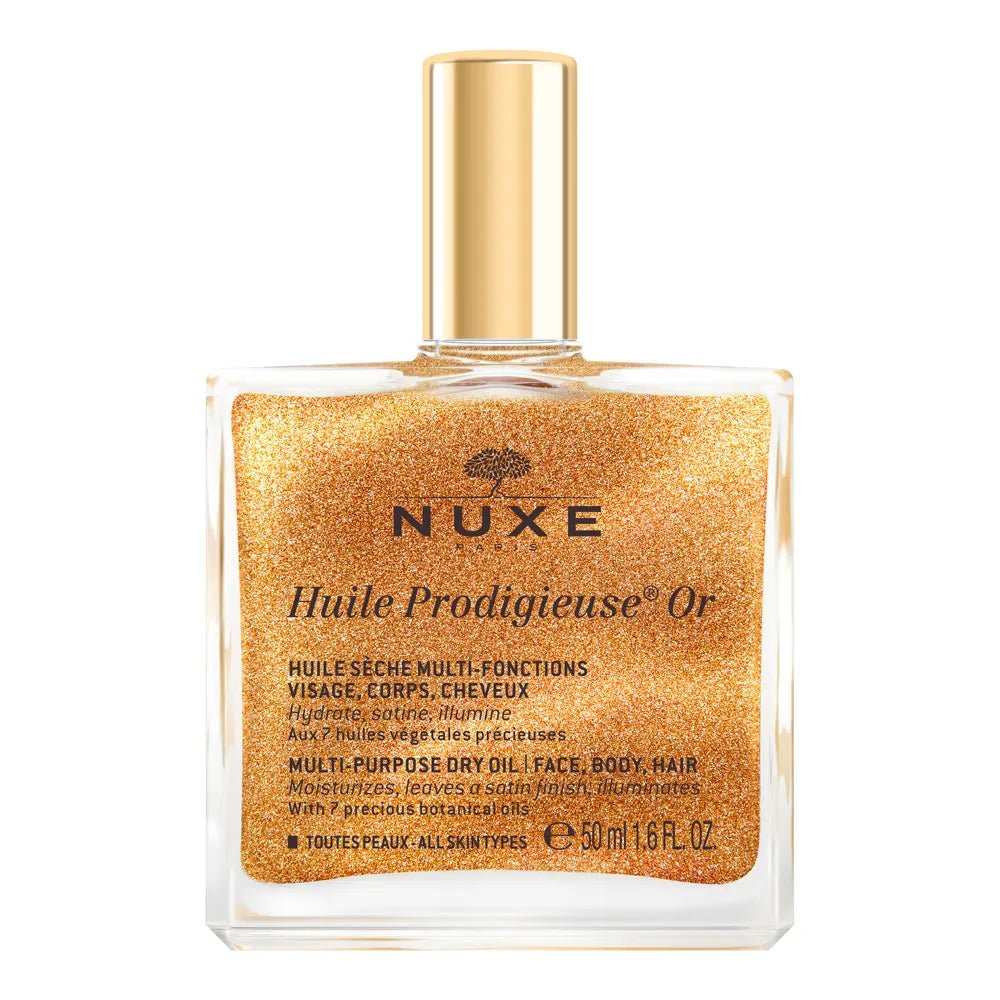 NUXE Huile Prodigieuse Shimmering Dry Oil with Spray - FrenchBeautyHub