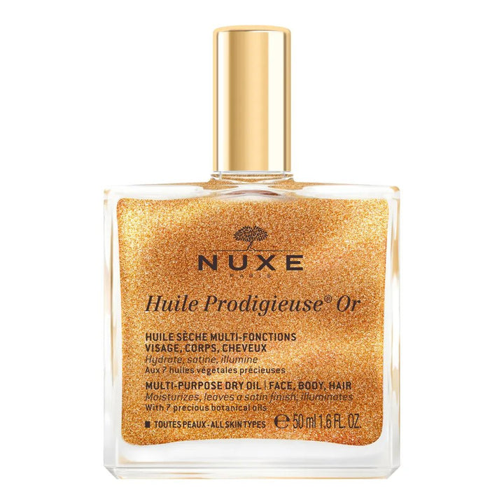 NUXE Huile Prodigieuse Shimmering Dry Oil with Spray - FrenchBeautyHub