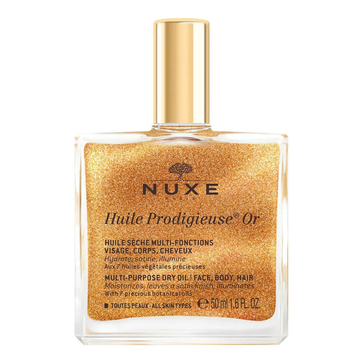 NUXE Huile Prodigieuse Shimmering Dry Oil with Spray - FrenchBeautyHub