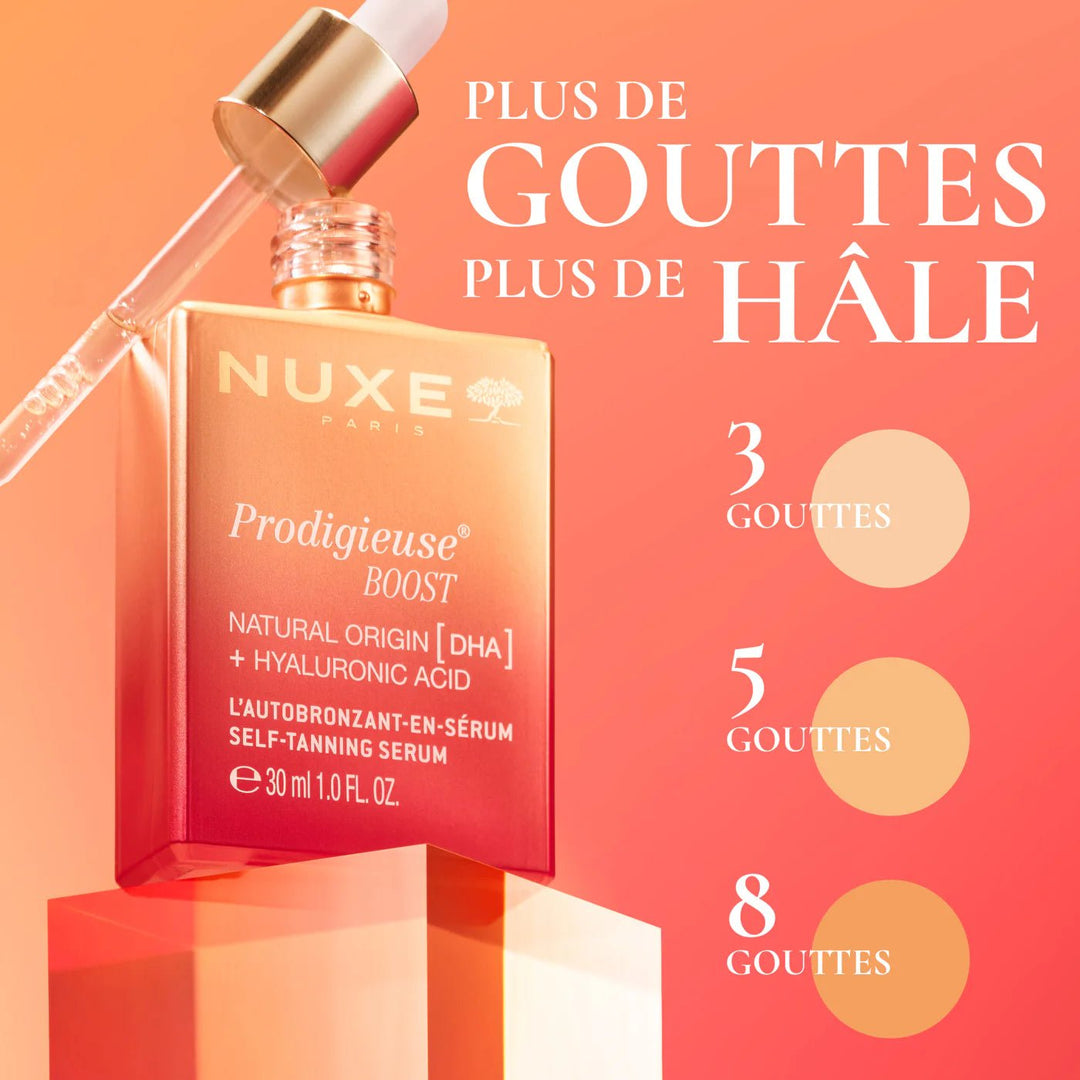 Nuxe Prodigieuse Boost Sérum Self - Tanning Serum 30ml (1.01fl oz) - FrenchBeautyHub