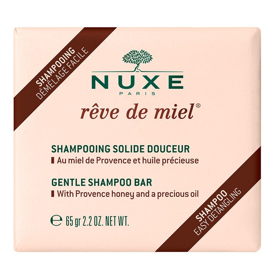 Nuxe Reve De Miel Gentle solid shampoo 65g (2.29 oz) - FrenchBeautyHub