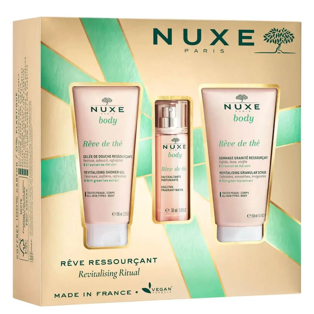 Nuxe Rêve de thé Revitalizing Ritual Giftbox - FrenchBeautyHub