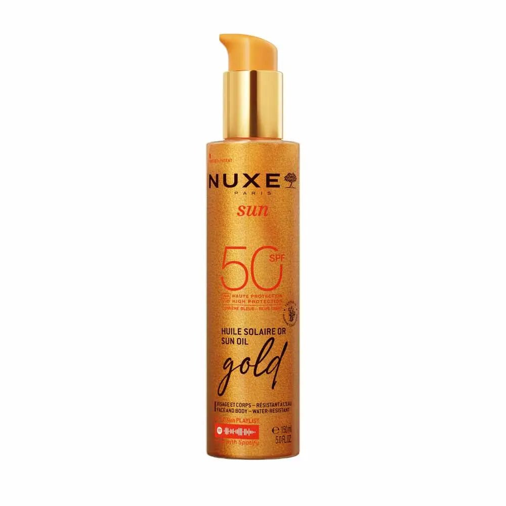 Nuxe Sun Oil Gold SPF50+ 150ml (5.07fl oz) - FrenchBeautyHub
