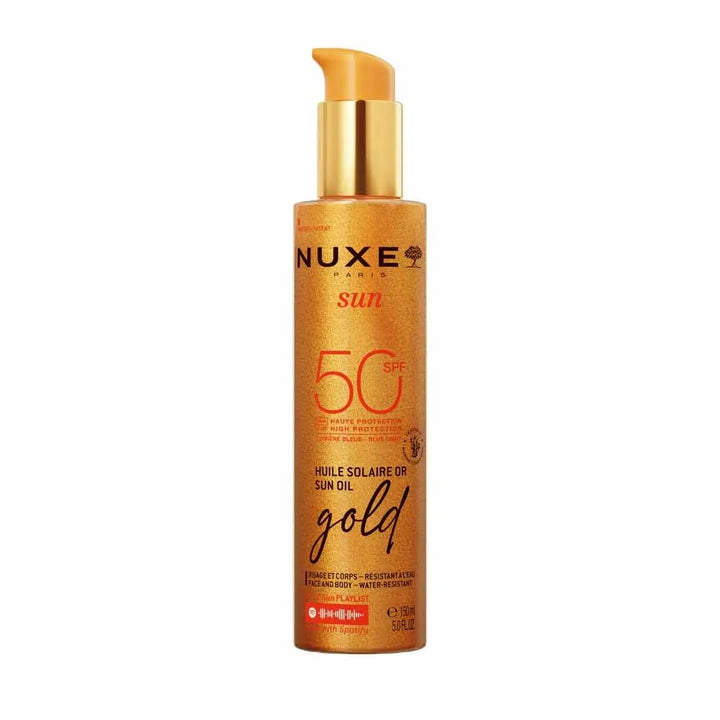 Nuxe Sun Oil Gold SPF50+ 150ml (5.07fl oz) - FrenchBeautyHub