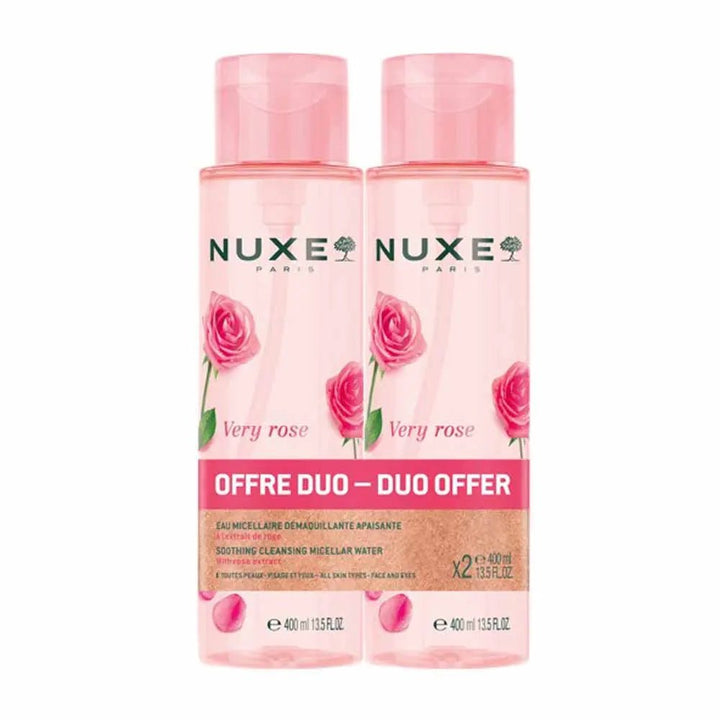 Nuxe Very Rose Soothing Cleansing Micellar Water - FrenchBeautyHub