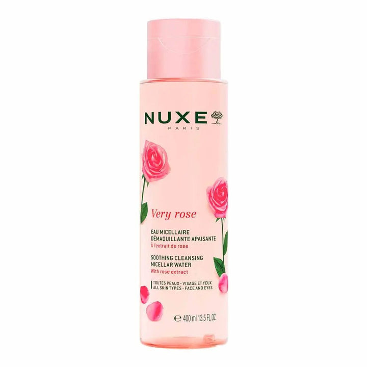 Nuxe Very Rose Soothing Cleansing Micellar Water - FrenchBeautyHub