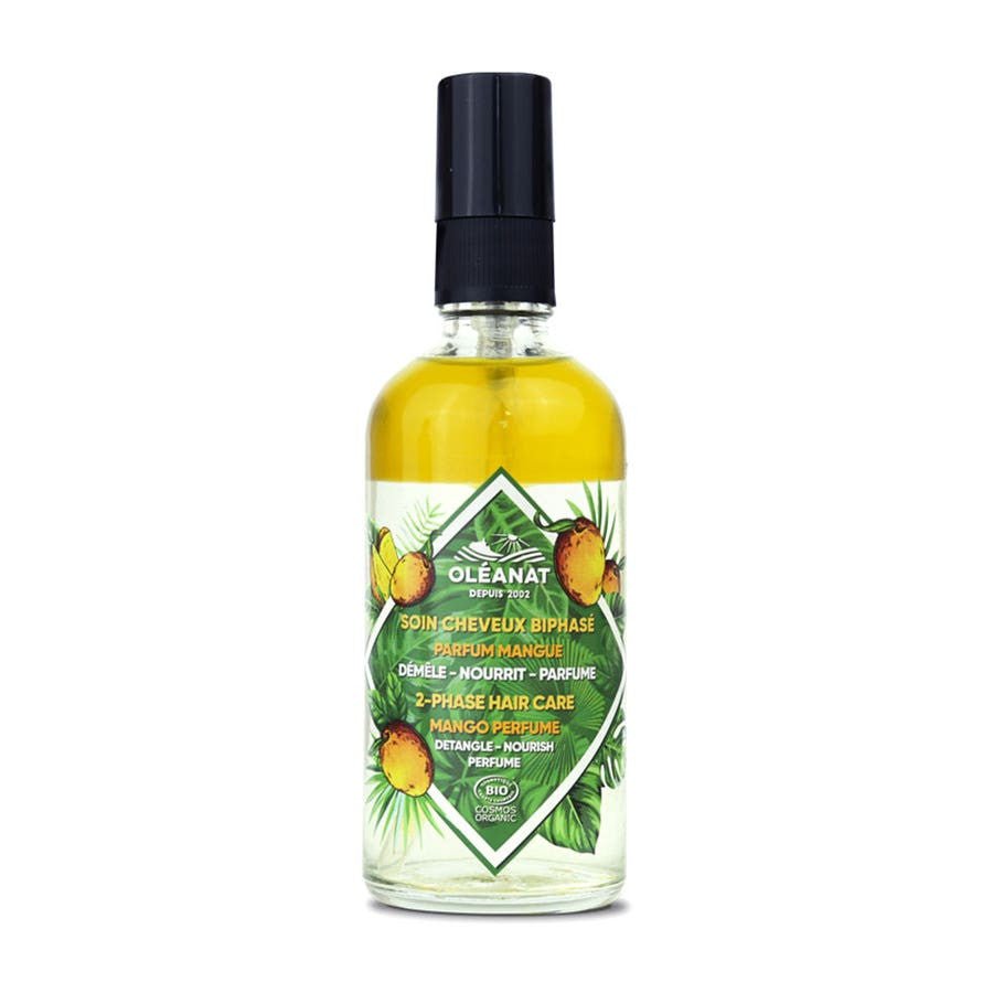 Oleanat Les Richesses d'Amrique du Sud Two - Phase Hair Care Organic Oils Perfumes Mango 100ml (3.38fl oz) - FrenchBeautyHub