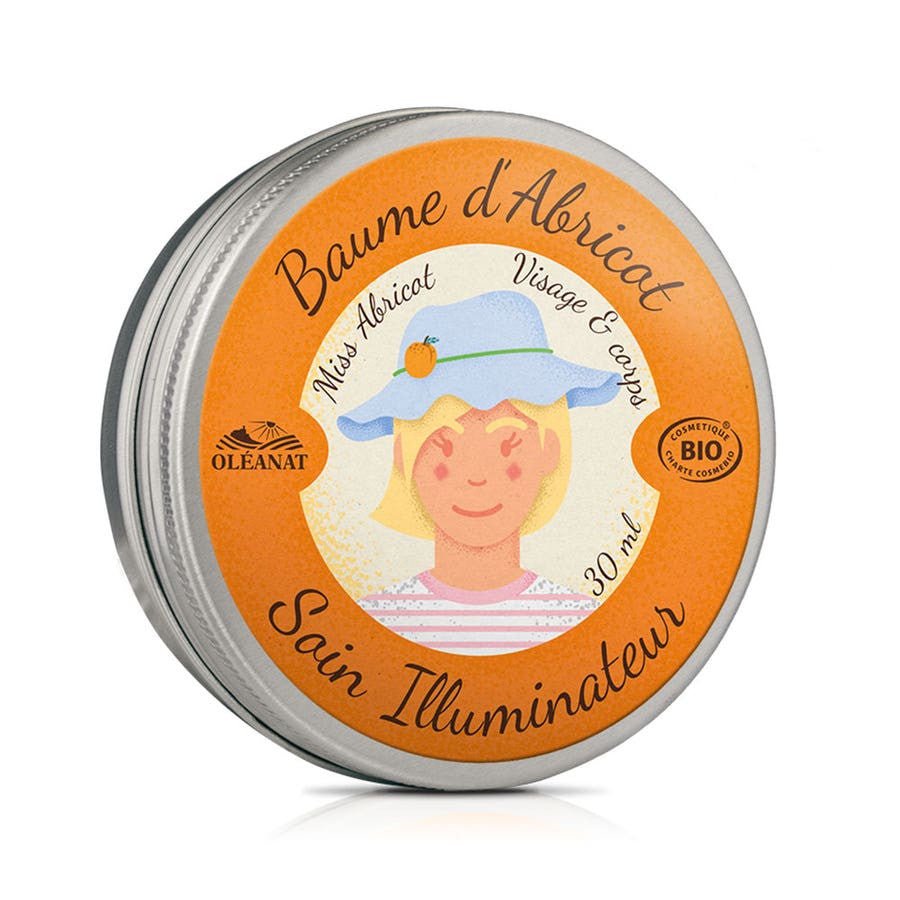 Oleanat Organic Apricot Balm Illuminating Care 30ml (1.01fl oz) - FrenchBeautyHub