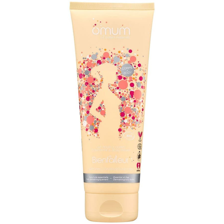 Omum Le Bienfaiteur Organic Moisturising Concentrated Body Milk 200ml (6.76fl oz) - FrenchBeautyHub