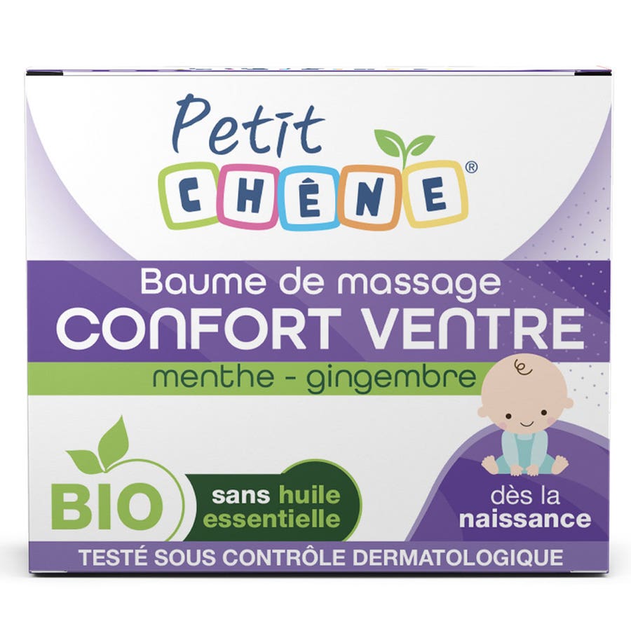 Petit Chêne Bioes Belly Comfort Massage Balm 40ml (1.35fl oz) - FrenchBeautyHub