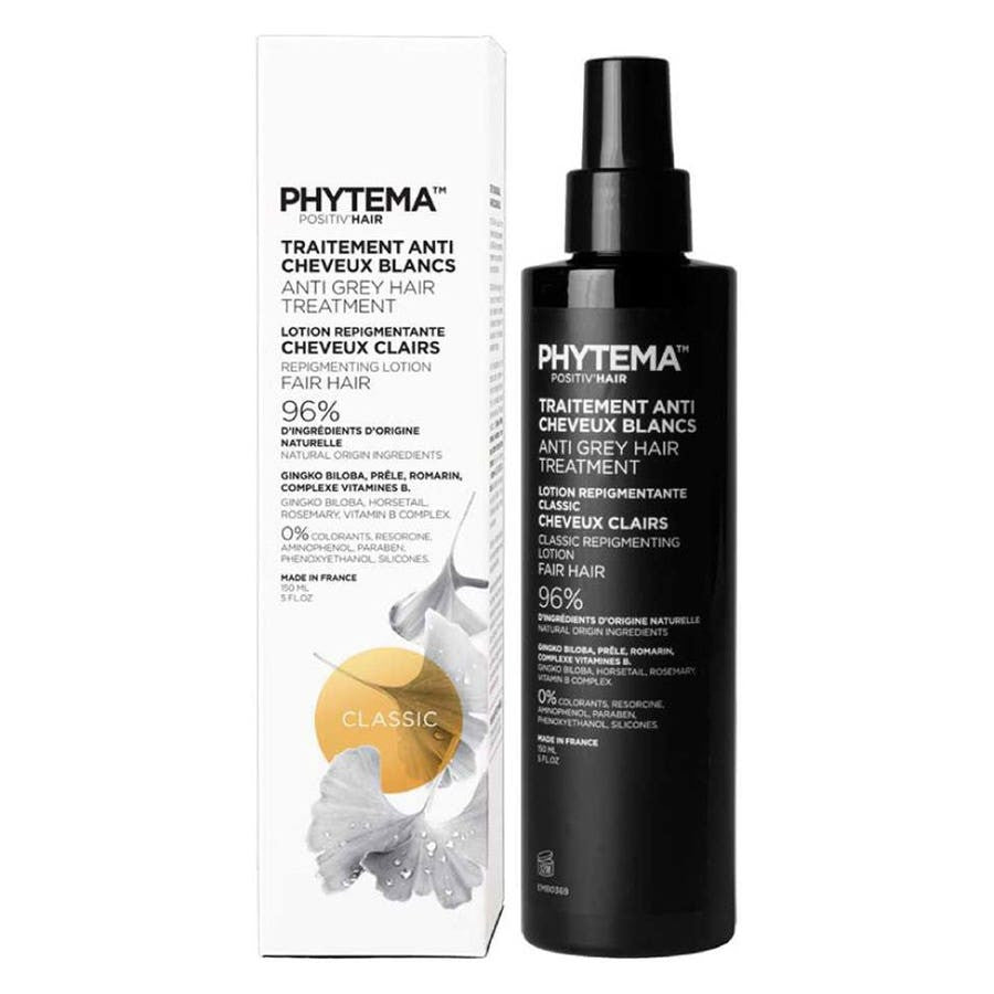 Phytema Positiv'Hair Classic+ repigmenting lotion Fair hair 150ml (5.07fl oz) - FrenchBeautyHub