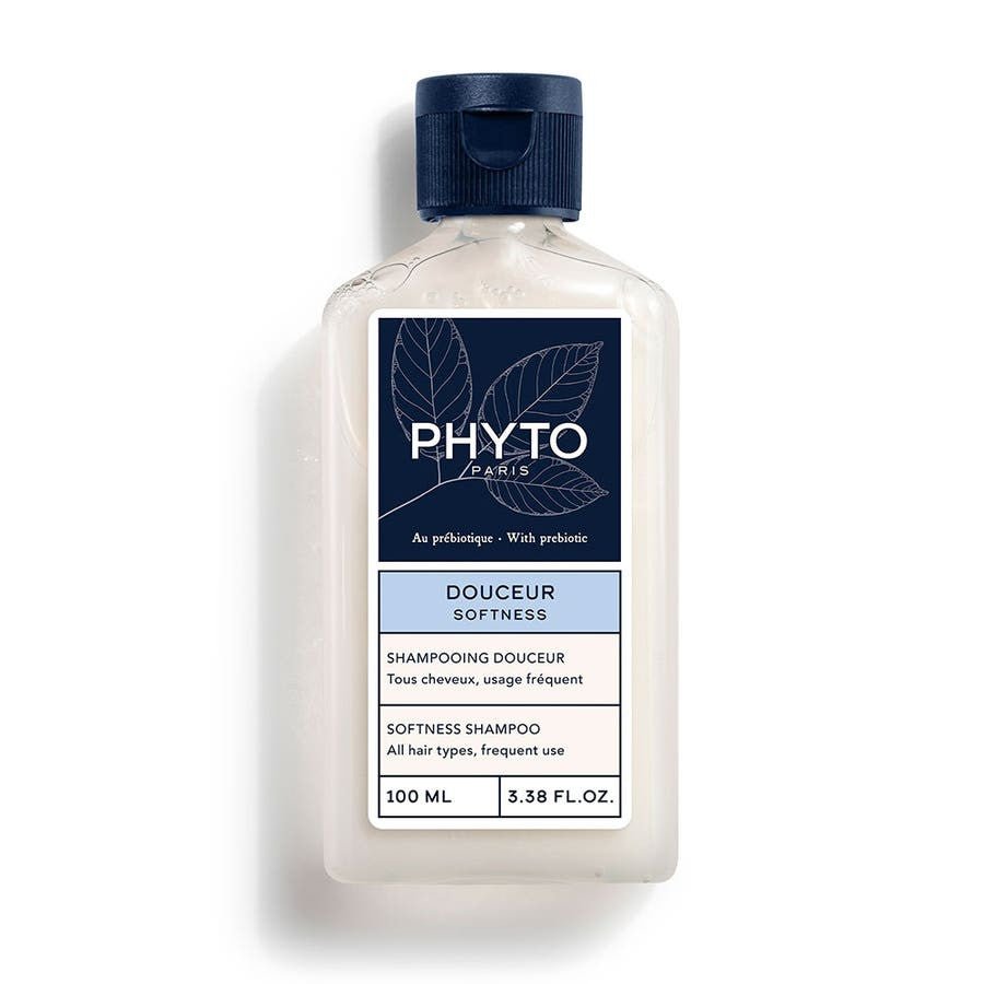 Phyto Gentle Shampoo for All Hair Types 100ml (3.38 fl oz) - FrenchBeautyHub