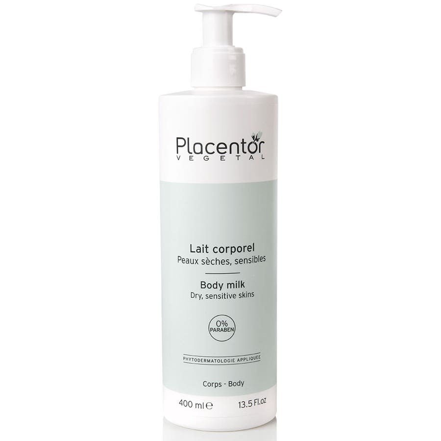 Placentor Vegetal Body Milk Dry & Sensitive Skin 400ml (13.52fl oz) - FrenchBeautyHub