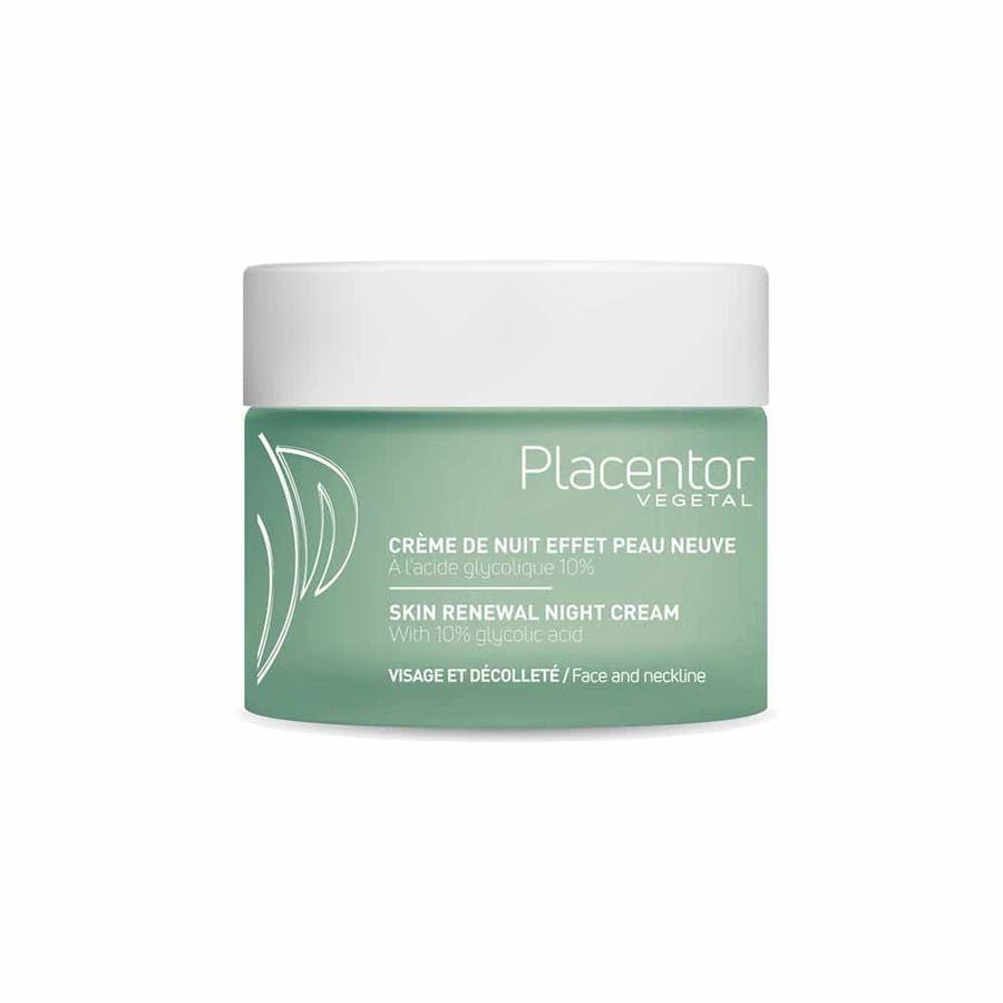 Placentor Vegetal New Skin Night Cream 50ml (1.69fl oz) - FrenchBeautyHub