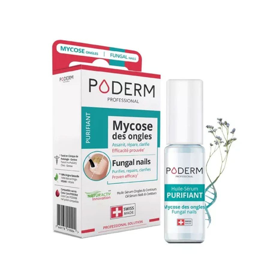 Poderm Purifying Oil Serum For Nails and Contours 8ml (0.27fl oz) - FrenchBeautyHub