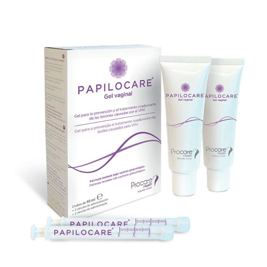 Procare Papilocare Vaginal Gel 2 Tubes With Applicators 40ml x2 (1.35fl oz x2) - FrenchBeautyHub