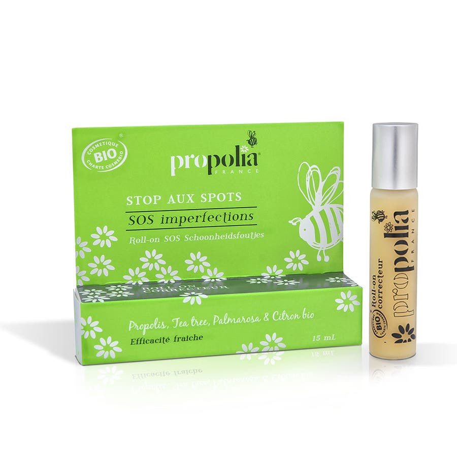 Propolia Sos Imperfections Roll On 15ml (0.50fl oz) - FrenchBeautyHub