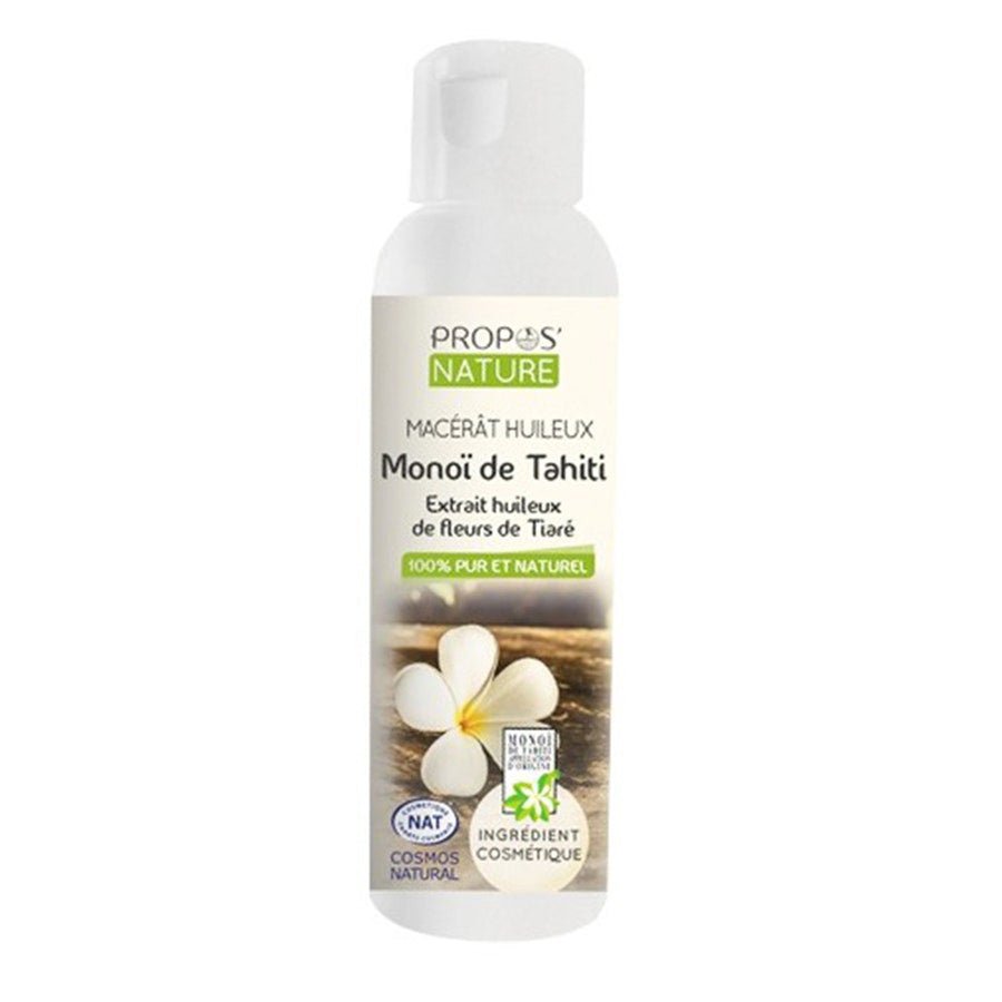 Propos'Nature Monoi of Tahiti A.o Brut Oily Macerate 100ml (3.38fl oz) - FrenchBeautyHub