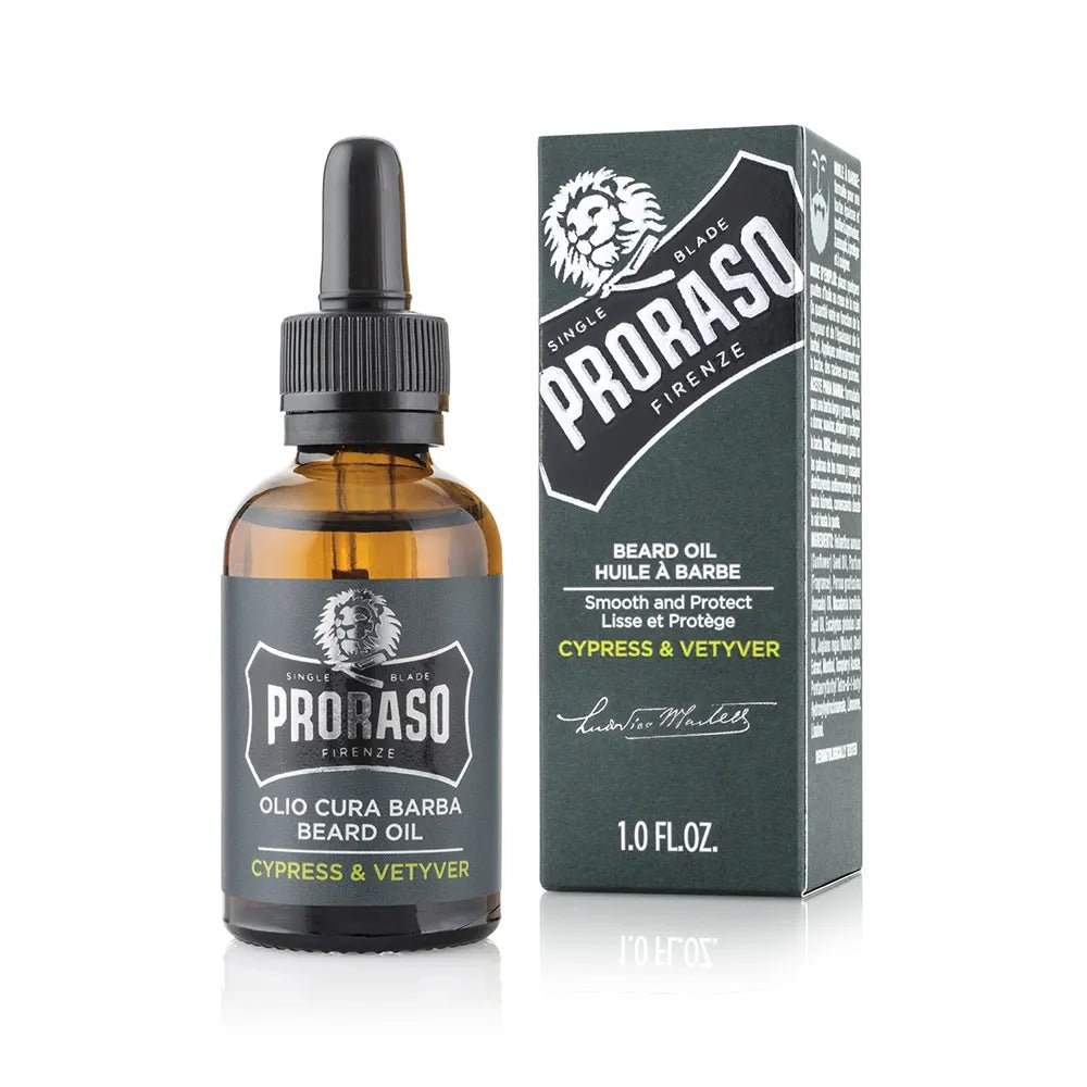 Proraso Single Blade Beard Oil 30ml (1.01fl oz) - FrenchBeautyHub